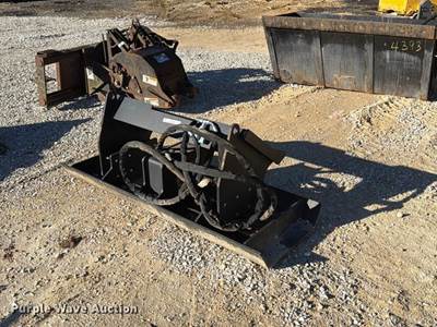 Used Skid Steer Vibratory Plate Compactor, 72" Width