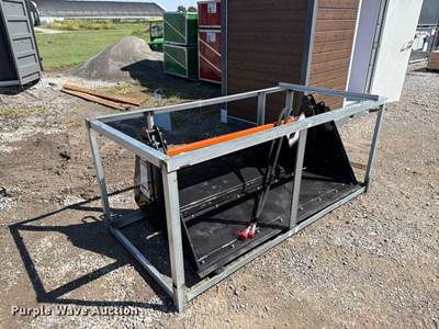 2026 Wolverine CB72 74" Skid Steer 4-IN-1 Bucket, Serial # ZW-00037