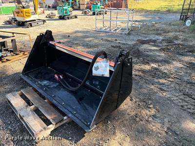 2026 Wolverine CB72 74" Skid Steer 4-IN-1 Bucket, Serial # ZW-00038