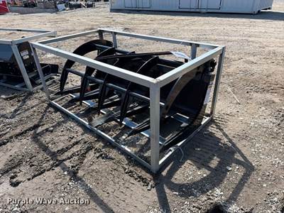 Wolverine LR72 72" Skid Steer Root Grapple Bucket, Serial # ZW-00050
