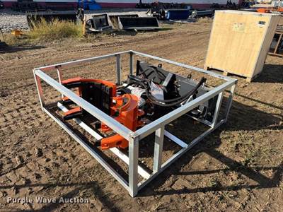 Used 2026 Wolverine RG05 Skid Steer Five-Claw Rock and Tree Transport Attachment, 28" x 65"