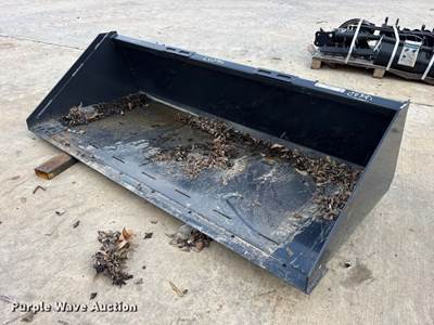 2025 Wolverine TDB-11-84W 82" Skid Steer Bucket, Serial # ZW-00313