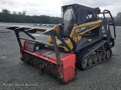 2019 Asv RT-120 Forestry Tracked Skid Steer Loader