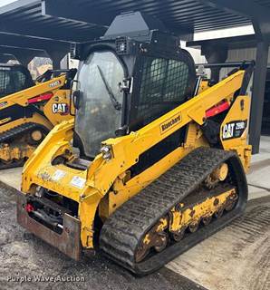 2017 Caterpillar 299D2XHP Forestry Tracked Skid Steer Loader