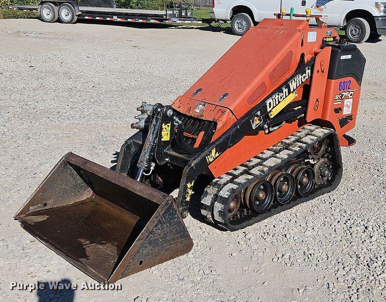 2015 Ditch Witch SK750 Compact Utility Loader For Sale, 609 Miles