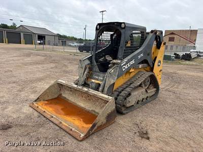 2017 John Deere 317G Tracked Skid Steer Loader