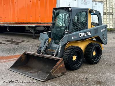 2012 John Deere 318D Skid Steer Loader