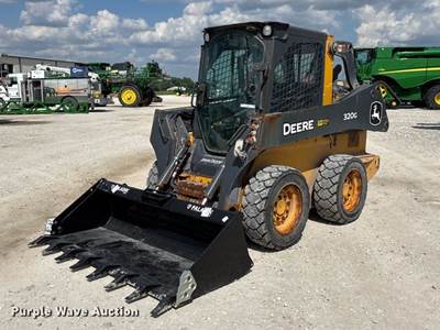 2022 John Deere 320G Skid Steer Loader
