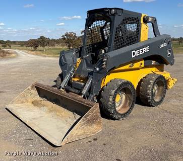 2018 John Deere 332G Wheeled Skid Steer