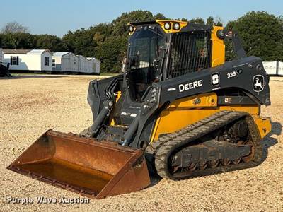 2024 John Deere 333 P-Tier Tracked Skid Steer Loader