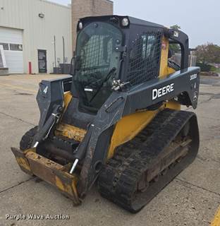 2012 John Deere 333D Tracked Skid Steer Loader