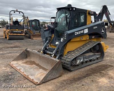2021 John Deere 333G Tracked Skid Steer Loader
