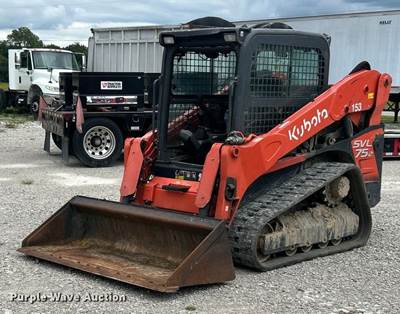 2021 Kubota SVL75-2 Tracked Skid Steer Loader