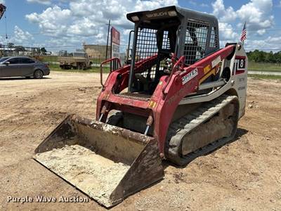 2018 Takeuchi TL8 Tracked Skid Steer Loader