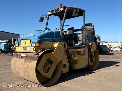 2001 Bitelli DTV 370 Double Drum Vibratory Roller