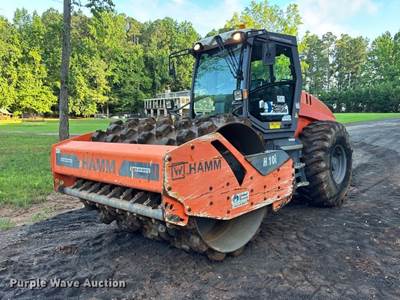 2017 Hamm H 10i P Single Drum Vibratory Roller
