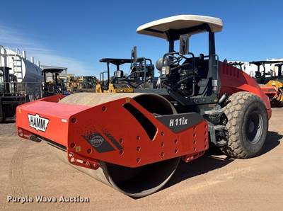 2015 Hamm H11ix Single Drum Vibratory Roller