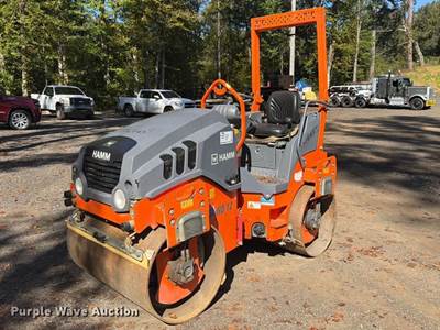 2018 Hamm HD12 VV Double Drum Vibratory Roller
