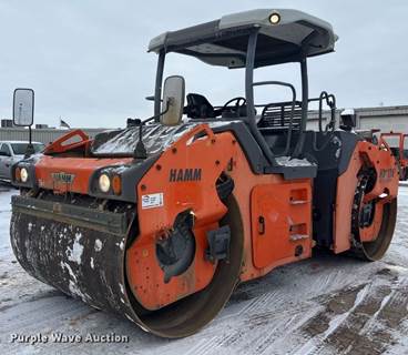 2014 Hamm HD120 Double Drum Vibratory Roller