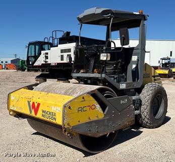 2018 Wacker Neuson RC70 Single Drum Vibratory Roller