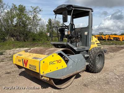 2018 Wacker Neuson RC70 Single Drum Vibratory Roller