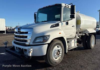 2018 Hino 338 Tank Truck