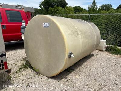 Horizontal Poly Tank