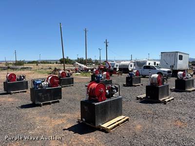 (9) Portable Fire Suppressant Tanks