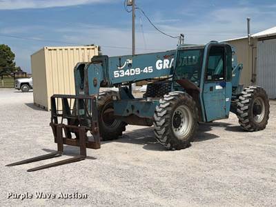 2001 Gradall 534D9 Telehandler