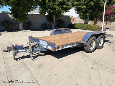 2012 Anderson Tilt Deck Equipment Trailer