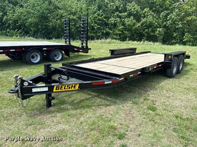 2025 Belshe TB16 Tilt Deck Equipment Trailer