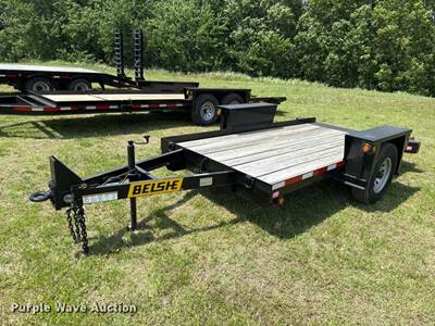 2024 Belshe WB-1 Tilt Deck Equipment Trailer