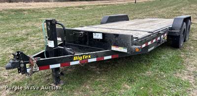 2022 Big Tex 16TL-20BK Tilt Deck Equipment Trailer