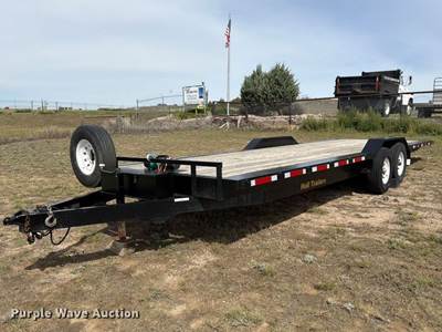2017 Hull Tilt Deck Equipment Trailer