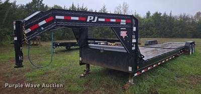 2019 PJ Tilt Deck Equipment Trailer