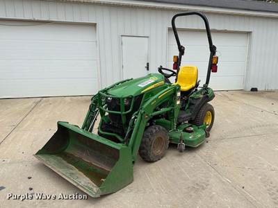 2021 John Deere 1023E Mfwd Tractor