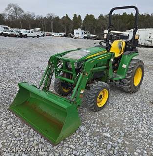 2009 John Deere 3032E Mfwd Tractor