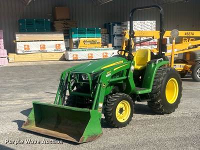 2018 John Deere 3038E Mfwd Tractor