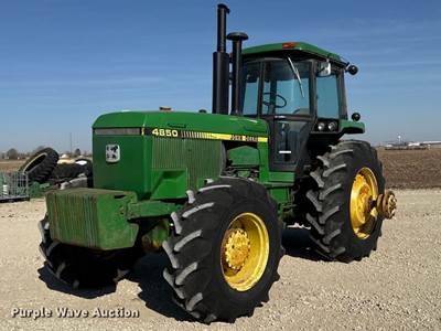 1983 John Deere 4850 Mfwd Tractor