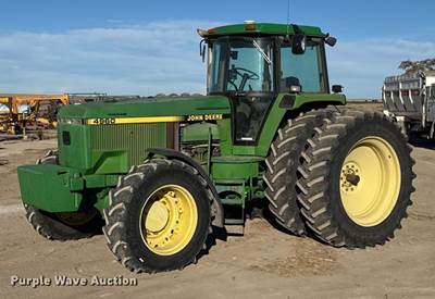 1992 John Deere 4960 Mfwd Tractor