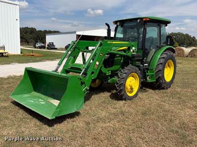 2021 John Deere 5065E Mfwd Tractor