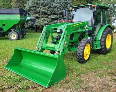 2015 John Deere 5075E Mfwd Tractor