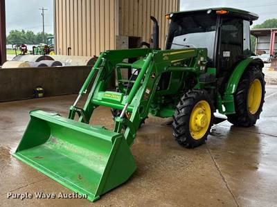2012 John Deere 5075E Mfwd Tractor