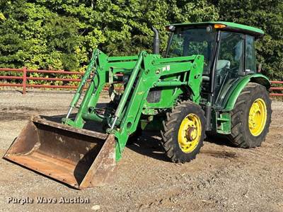 2017 John Deere 5075E Mfwd Tractor