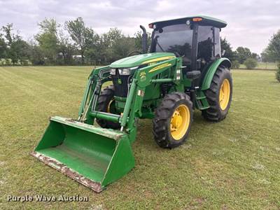 2014 John Deere 5085E Mfwd Tractor