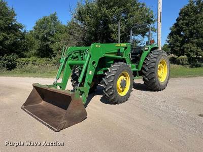 1999 John Deere 5510 Mfwd Tractor