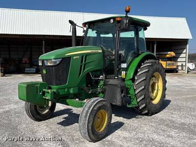 2014 John Deere 6105E Tractor