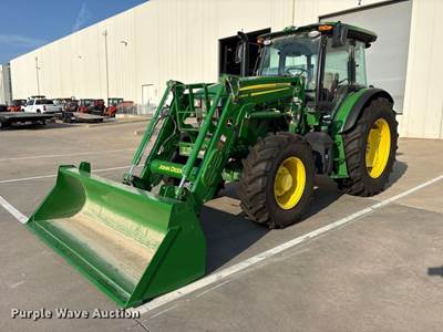 2023 John Deere 6135E Mfwd Tractor