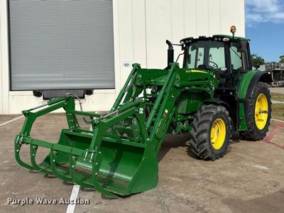 2023 John Deere 6140M Mfwd Tractor