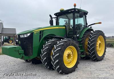 2017 John Deere 8370R 4WD Tractor